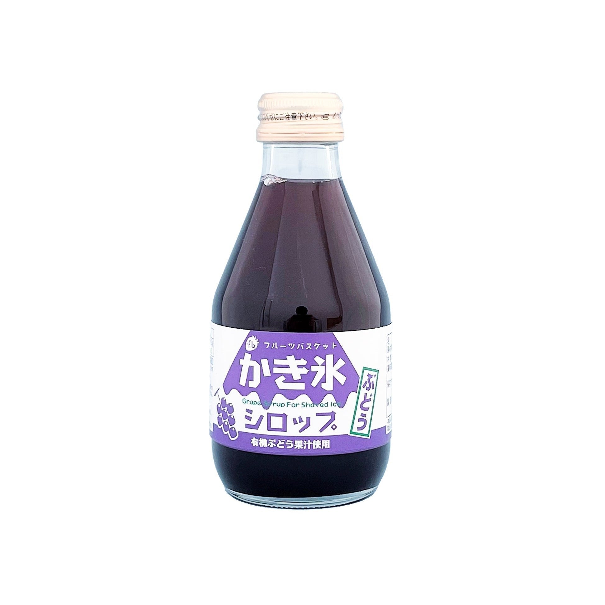 フルーツバスケット オーガニックグレープかき氷シロップ 180ml