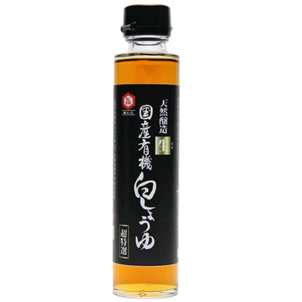 七福プレミアム有機白醤油 熟成白醤油 180ml
