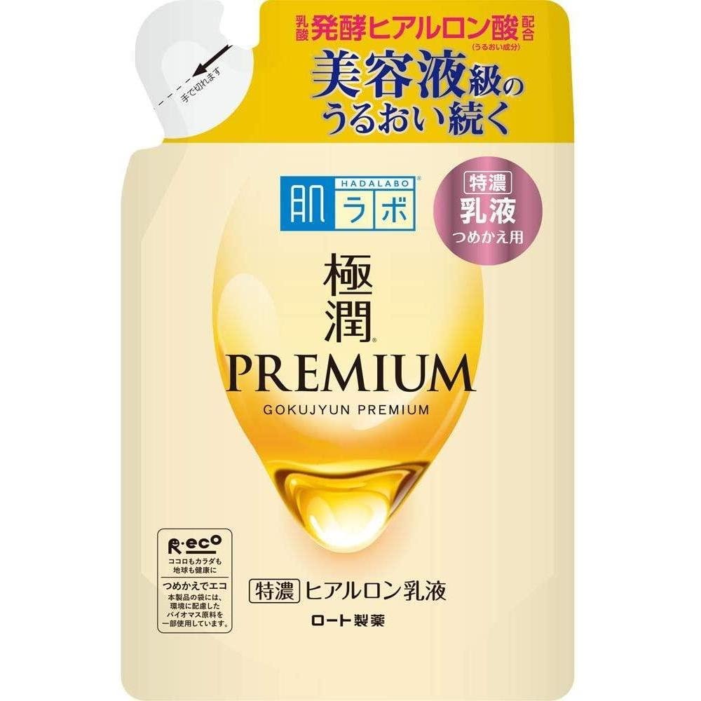 ロート製薬 肌ラボ 極潤プレミアム スーパーヒアルロン酸乳液 詰替 140ml