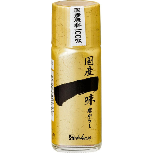 ハウス 一味唐辛子 純国産挽き赤唐辛子 16g
