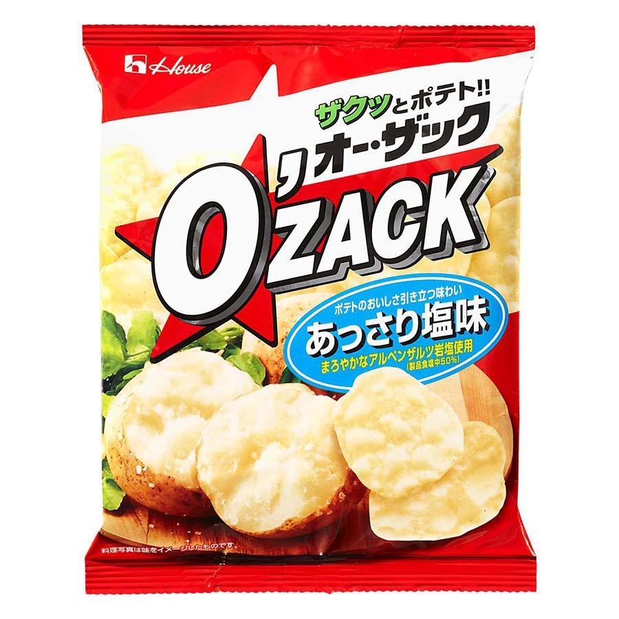 ハウスオザック うす塩味海藻ポテトチップス 55g (3個パック)