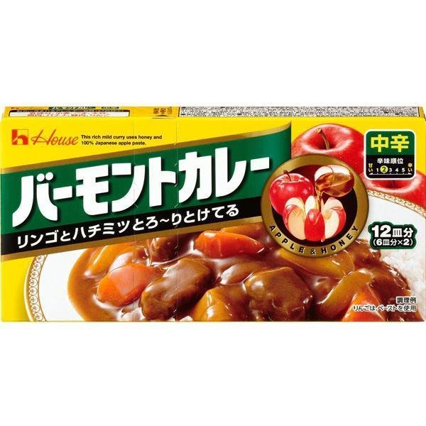 ハウス食品 バーモント 和風カレールー 中辛 230g