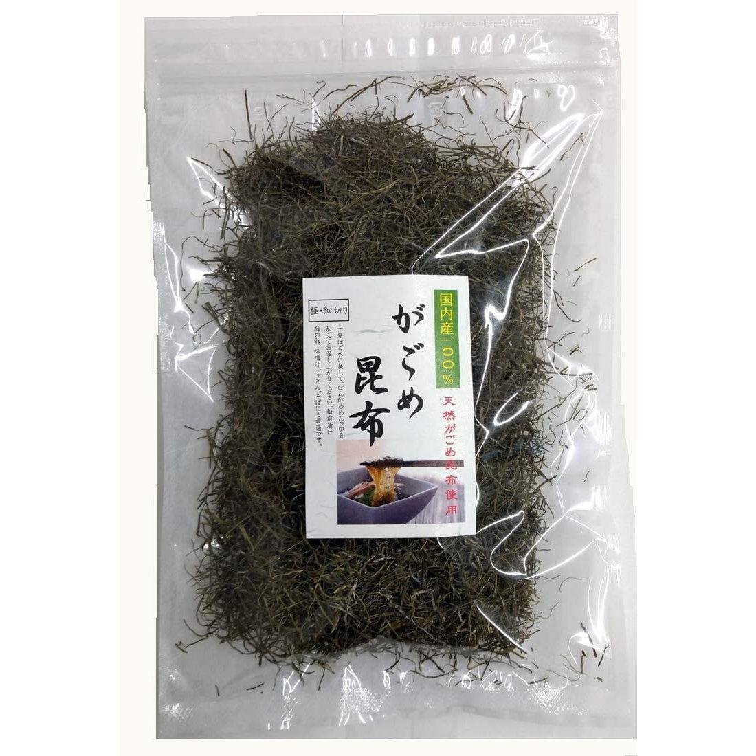 乾燥細切り昆布 がごめ昆布 70g