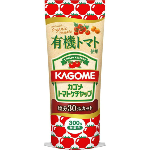 カゴメ 低ナトリウム オーガニックケチャップ 300g