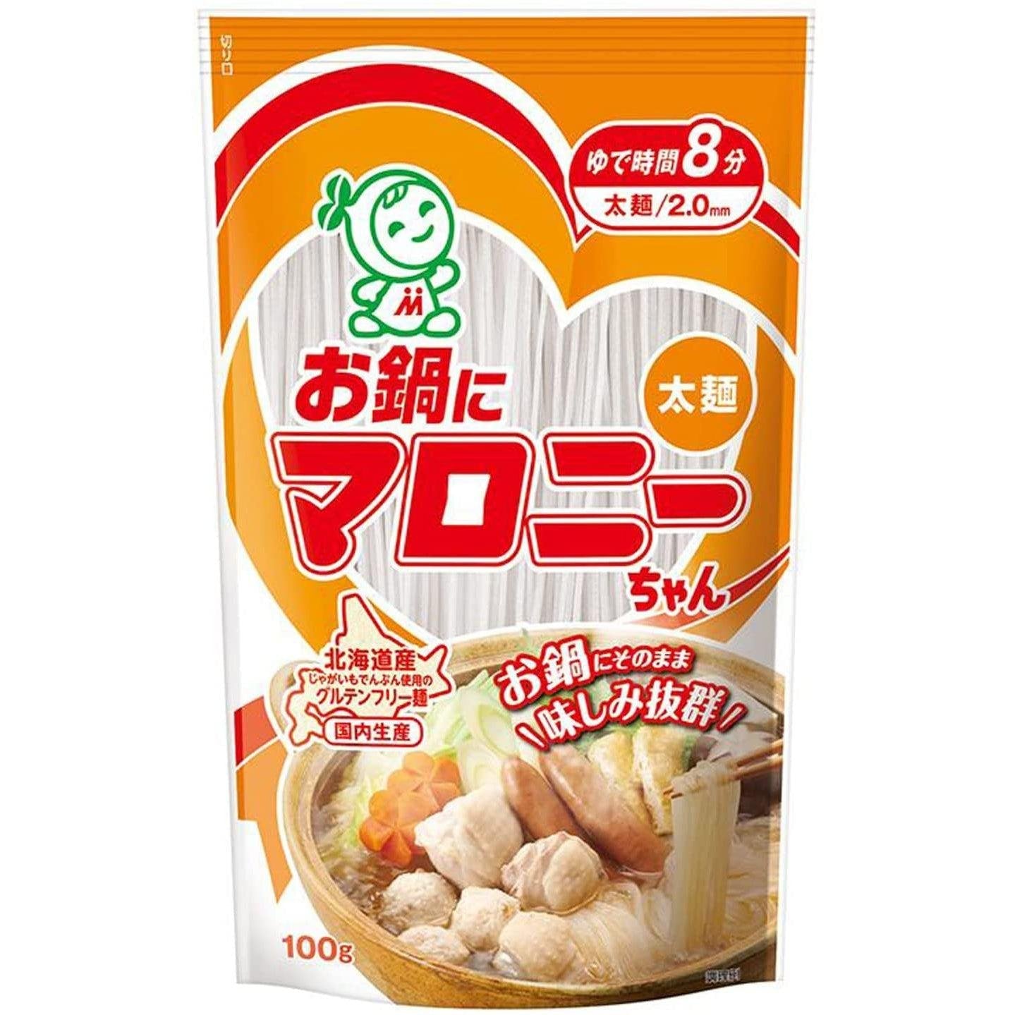 マロニー乾燥澱粉 太麺 100g