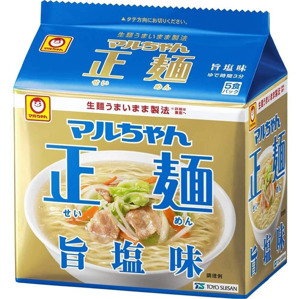 マルちゃん正麺 塩ラーメン 即席麺 5P