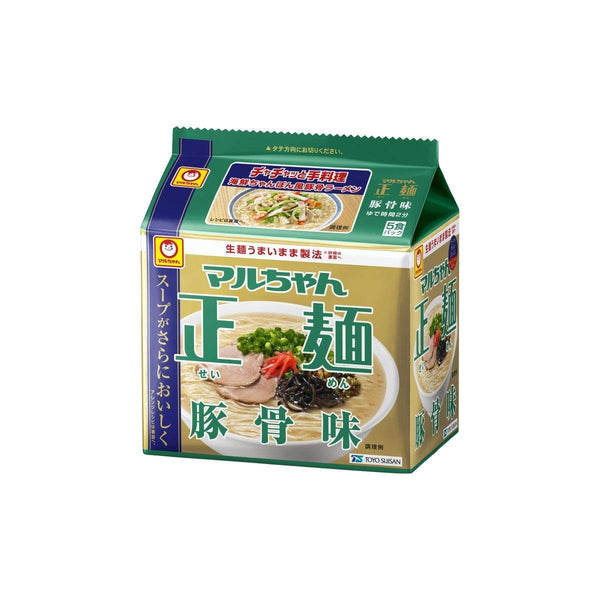 マルちゃん正麺 とんこつラーメン 即席麺 5P