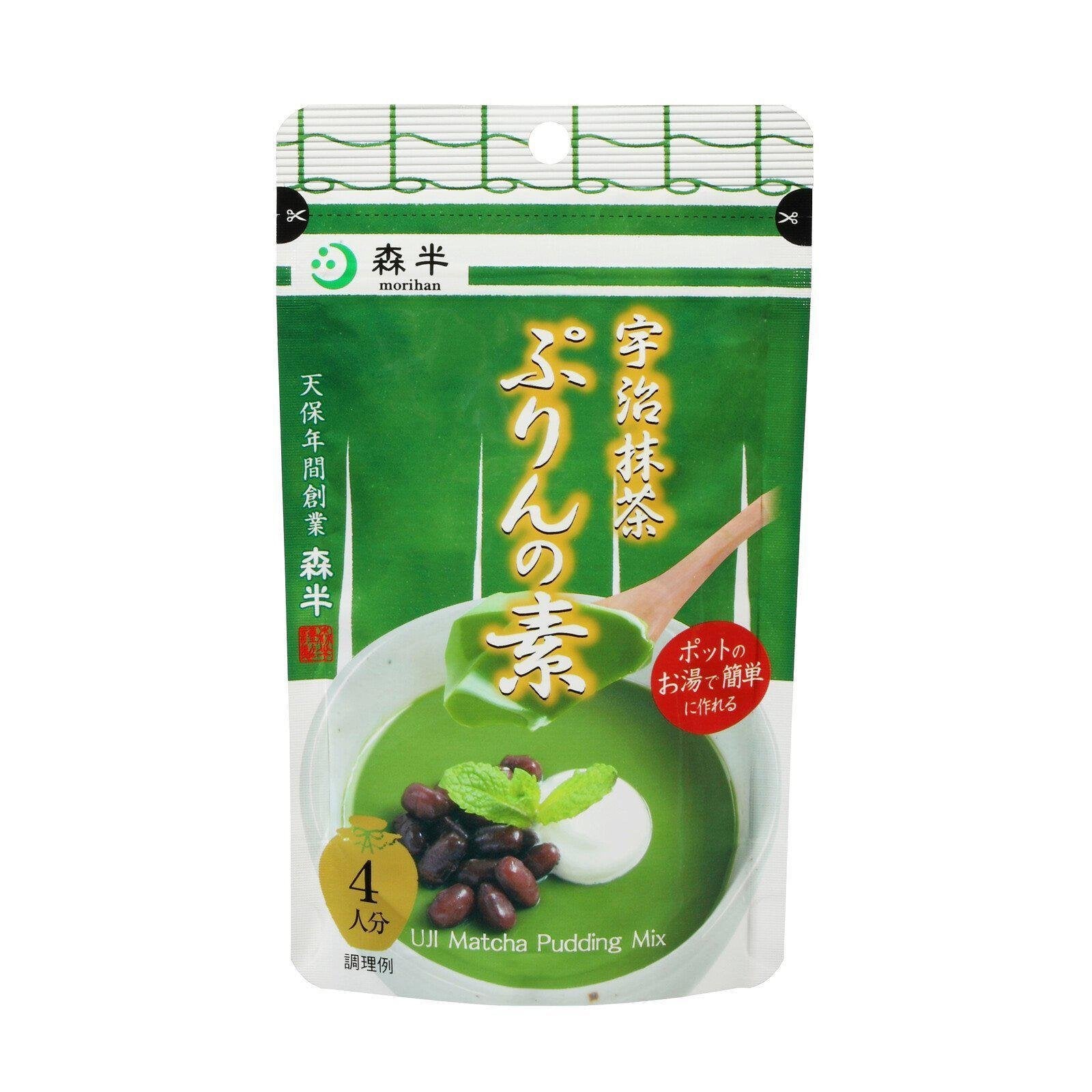 森半 宇治抹茶プリンミックス 80g