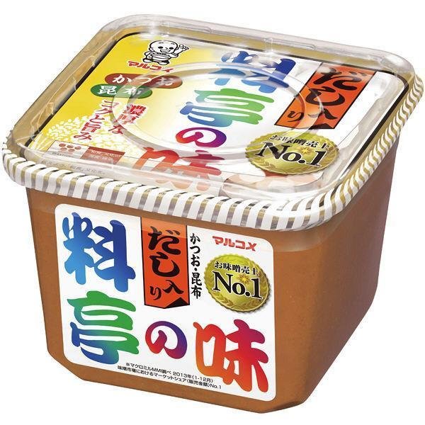 マルコメ 料亭の味 だし入り味噌 750g