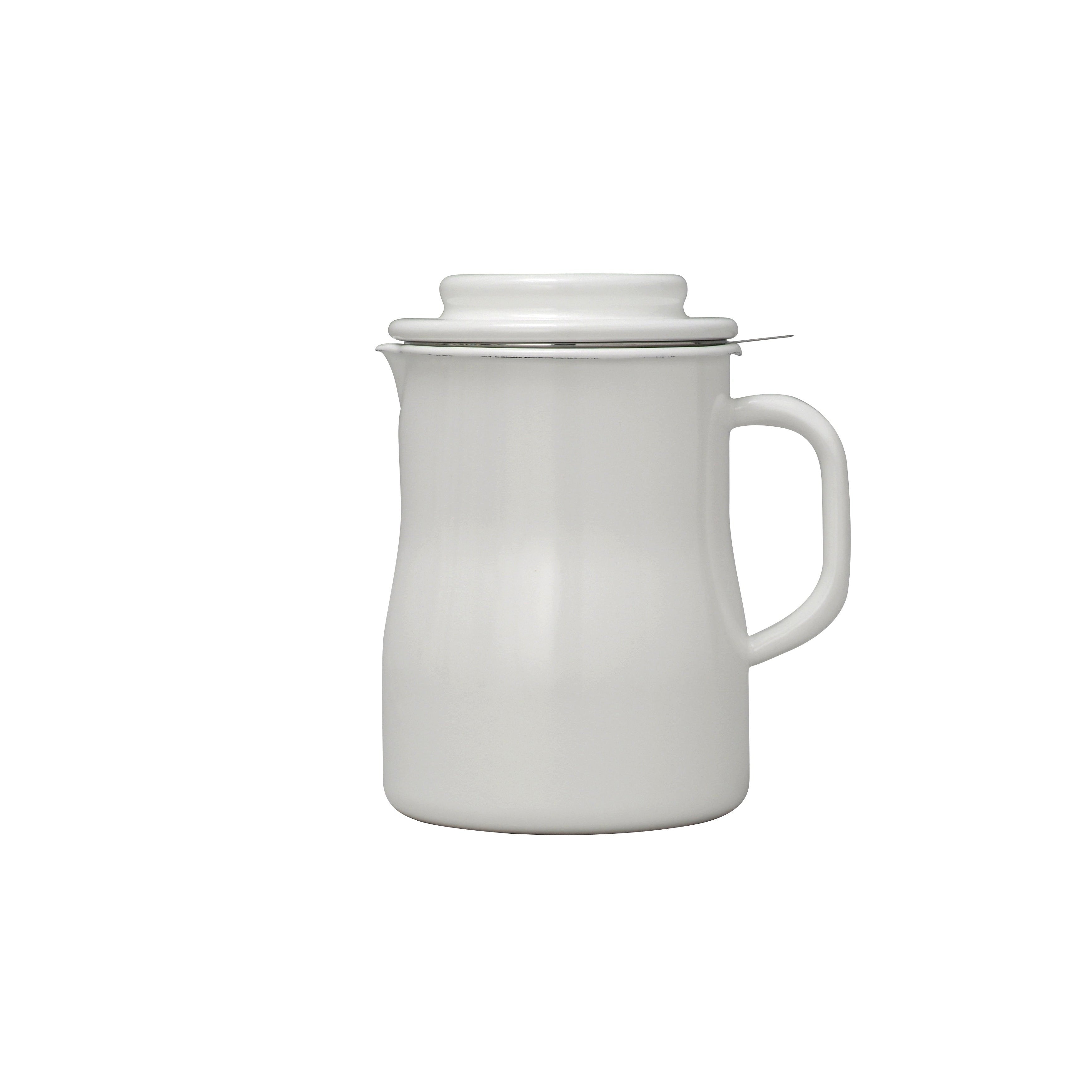 野田琺瑯 ホーローオイルフィルターポット 800ml