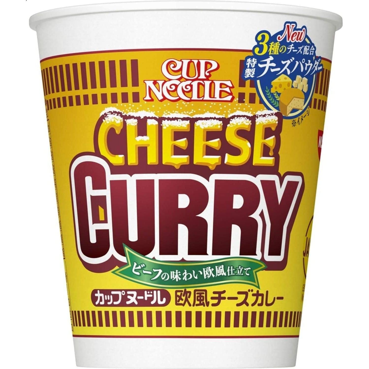 日清カップヌードル 欧風チーズカレー インスタントラーメン 85g (6個入り)