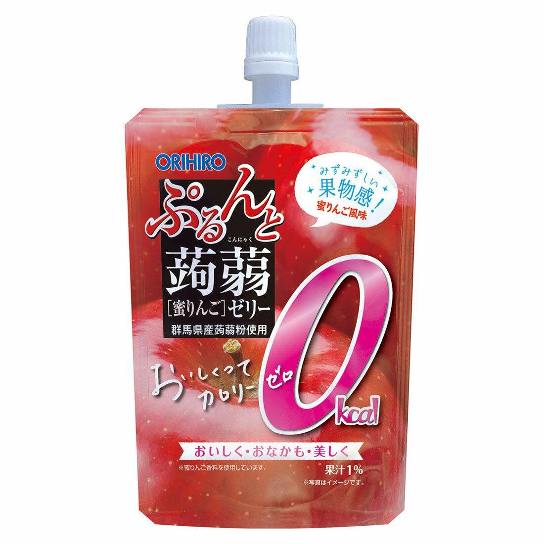 オリヒロ 飲む蒟蒻ゼリー カロリーオフ ダイエットサプリ りんご風味 130g