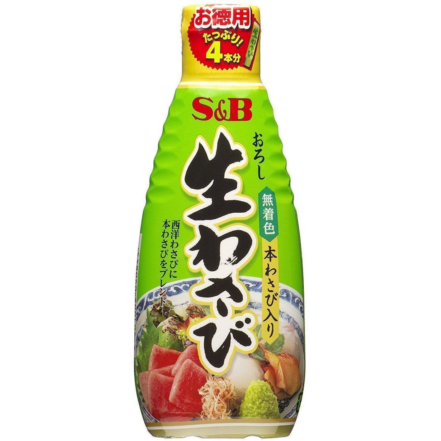 S&B わさびペースト ビッグサイズボトル 175g