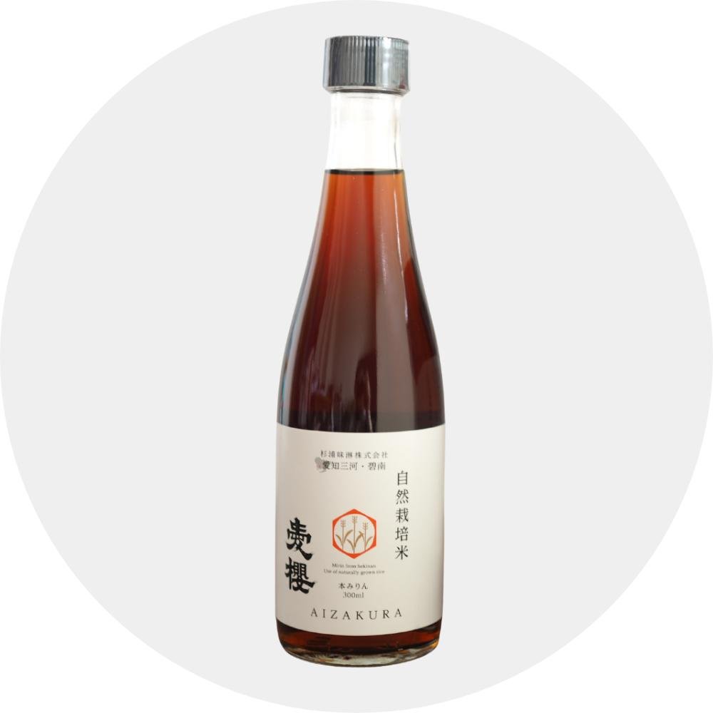 杉浦 愛桜 本みりん 3年熟成 自然栽培米 甘酢 300ml