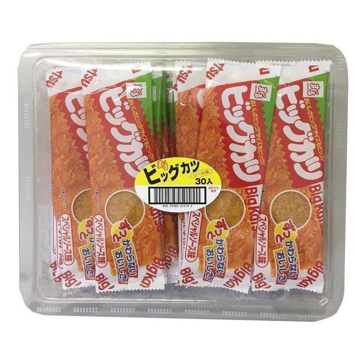 すぐるビッグカツ 特製ソース味 駄菓子スナック 30個入