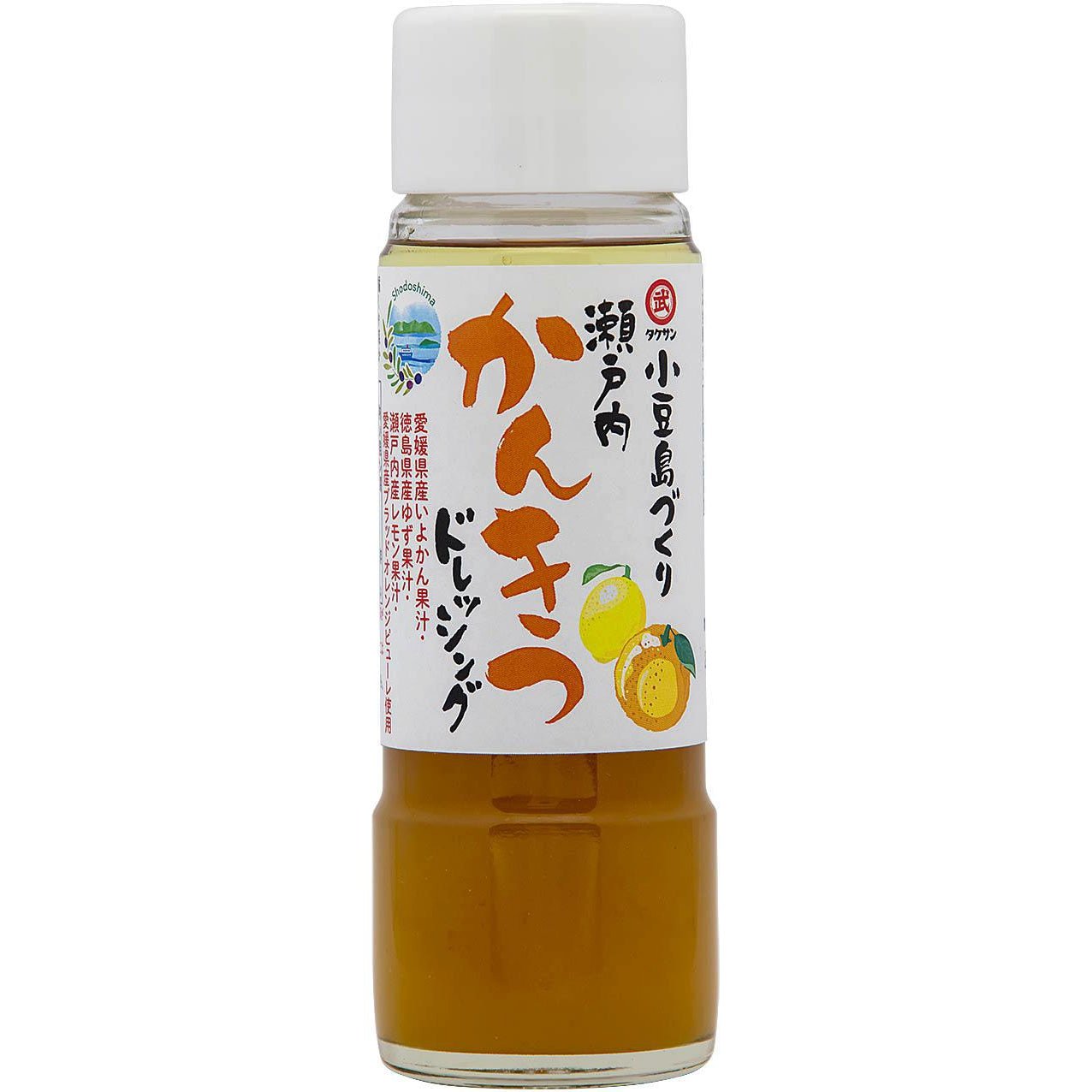 竹三 瀬戸内産 柑橘ドレッシング 185ml