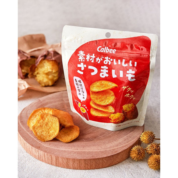カルビー ナチュラルさつまいもチップス さつまいもスナック 38g
