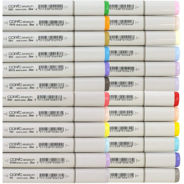 コピックスケッチマーカーセット 24色