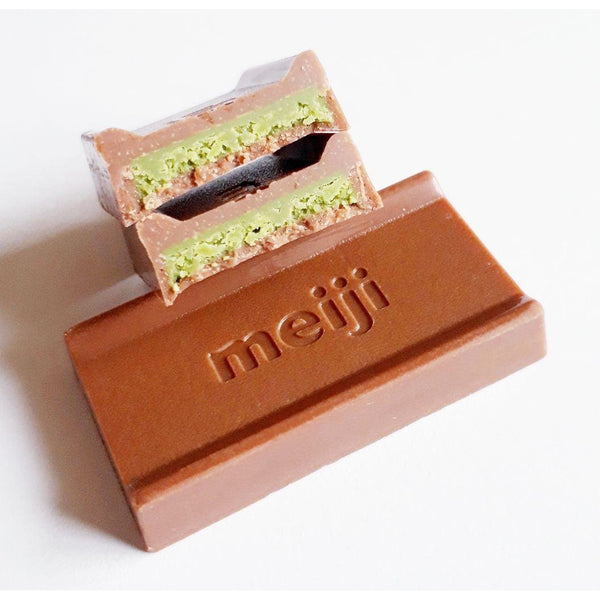 明治 抹茶チョコレート 緑茶入りミルクチョコレート 26個