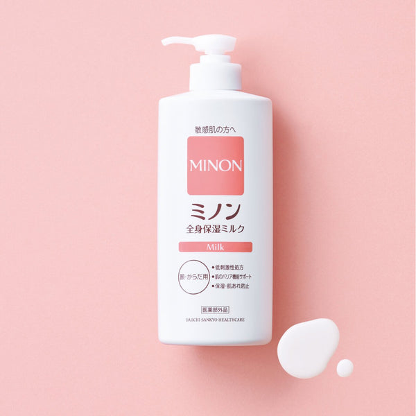 ミノン モイスチャライジング ボディミルク 敏感肌用 400ml
