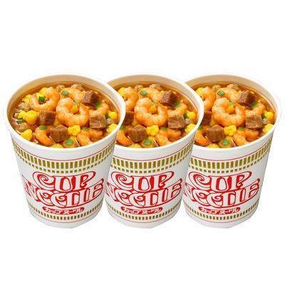 日清 インスタントカップヌードル しょうゆ味(3個パック)