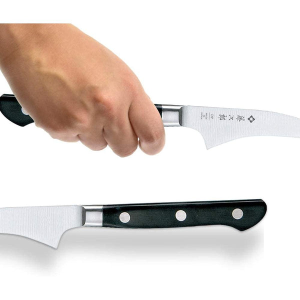 藤次郎 DPコバルトVG10 ピーリングナイフ 70mm F-799