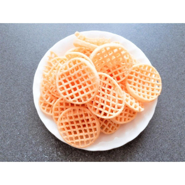 東ハト あみじゃが ワッフル型ポテトチップス 塩ビーフ味 94g (3個パック)