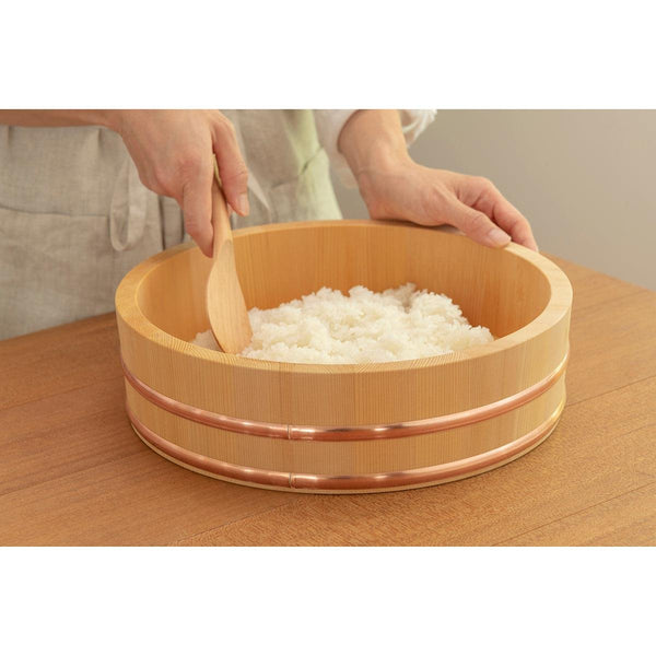 梅沢さわら 檜半切(木製寿司桶ボウル) 36cm