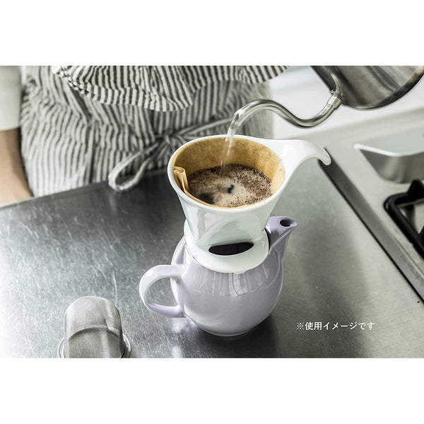 ゼロジャパン 美濃焼 手作り コーヒードリッパー 3~4杯用