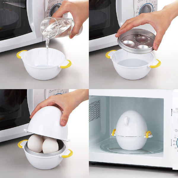 アケボノ 電子レンジ用卵調理器 卵3個用 RE-278