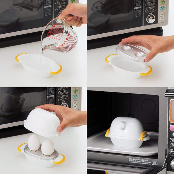 アケボノ 電子レンジ用卵調理器 卵4個用 RE-279