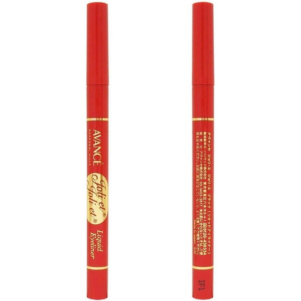 アヴァンセ ジョリ エ ジョリ エ リキッド アイライナー ウォータープルーフ ブラック 0.6ml