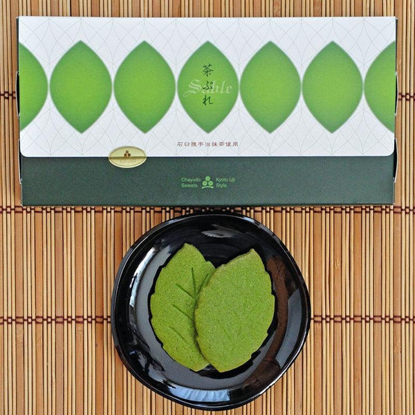 茶遊堂 宇治抹茶サブレ 抹茶バタークッキー 6枚入