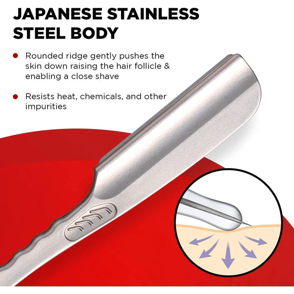 フェザー プロフェッショナル アーティストクラブ カミソリ SS ブラック ACS-RB