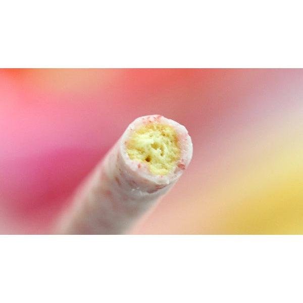 グリコ ストロベリーポッキー ストロベリーチョコレートビスケットスティック 8個入り。