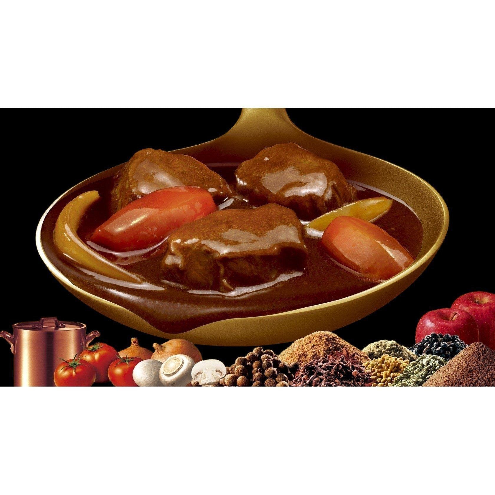 グリコ ゼッピン カレールーブロック 中辛 175g