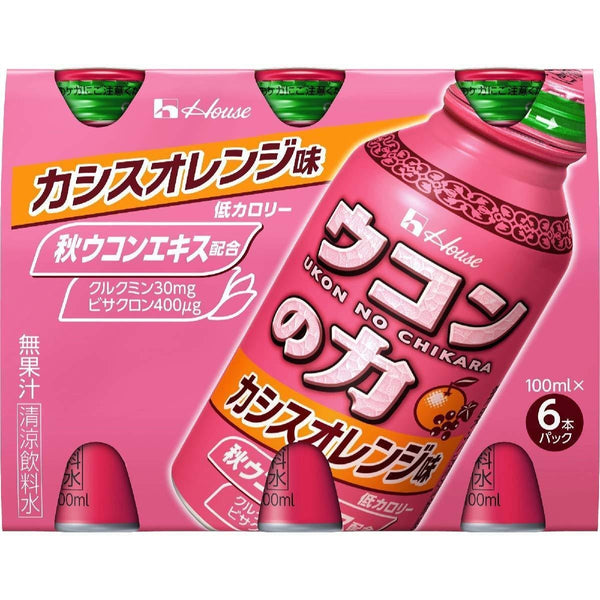 ハウス ウコンの力 ウコンサプリメントドリンク カシスオレンジ風味 6本