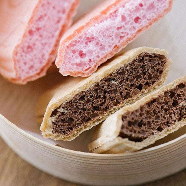 メイトー ぷくぷくたいたい焼き いちごチョコ入りおさかな最中(10枚入)