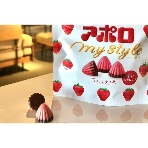 明治 アポロ マイスタイル ストロベリーチョコレート 低糖質 41g