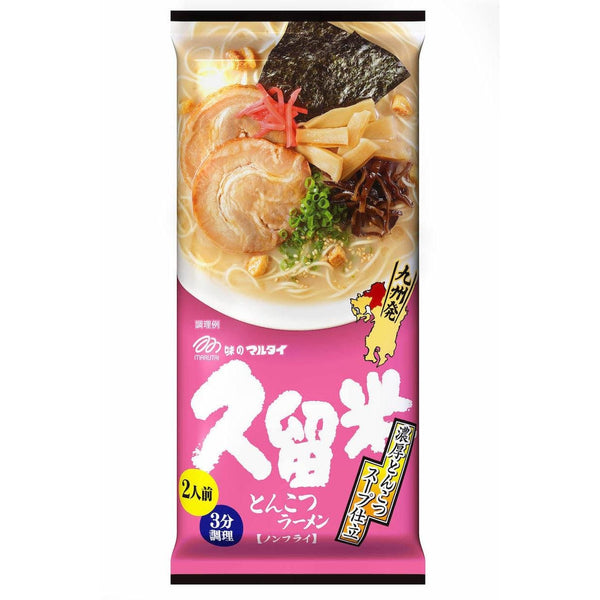 マルタイ 久留米濃厚とんこつインスタントラーメン(3個入)