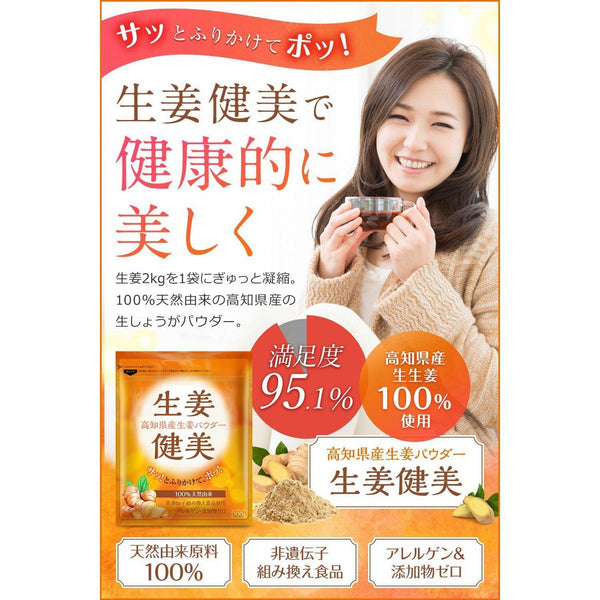 しょうが健美 国産生姜パウダー 100g