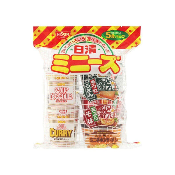 日清 ミニインスタントカップヌードル アソート 5カップ