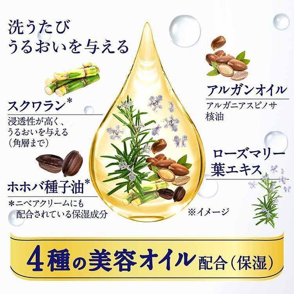 ニベア クレンジングオイル ビューティースキン メイク落とし 195ml