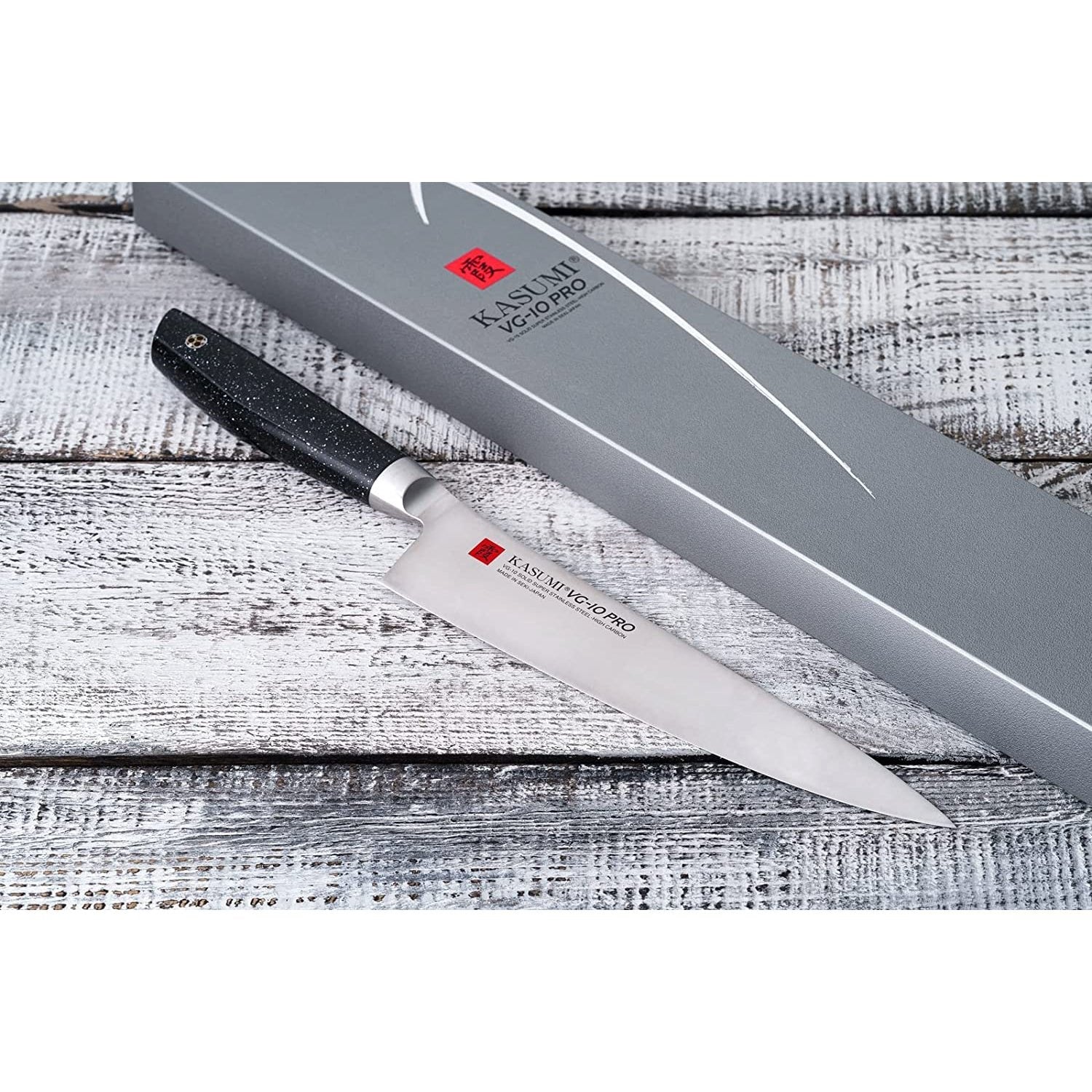 炭鎌 霞 VG-10プロ 剣型 牛刀包丁 270mm 58027
