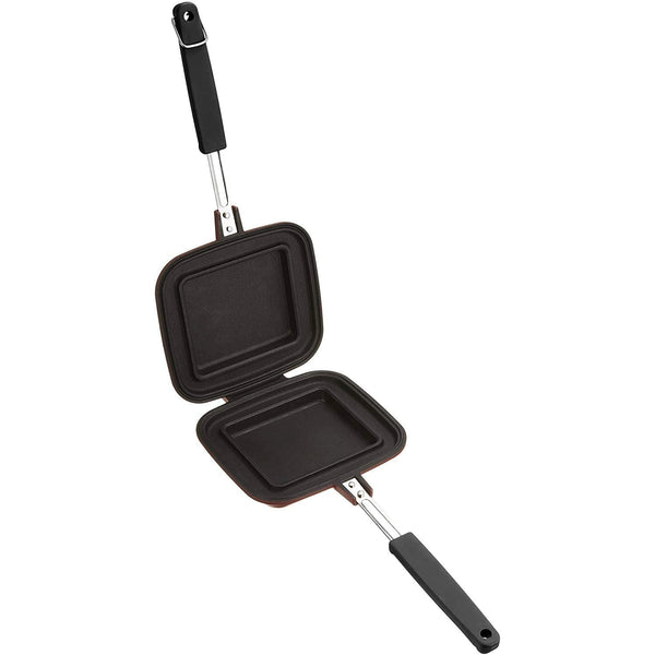 杉山金属 ホットサンドメーカー スマイルクッカーDX ワインカラー KS-2881