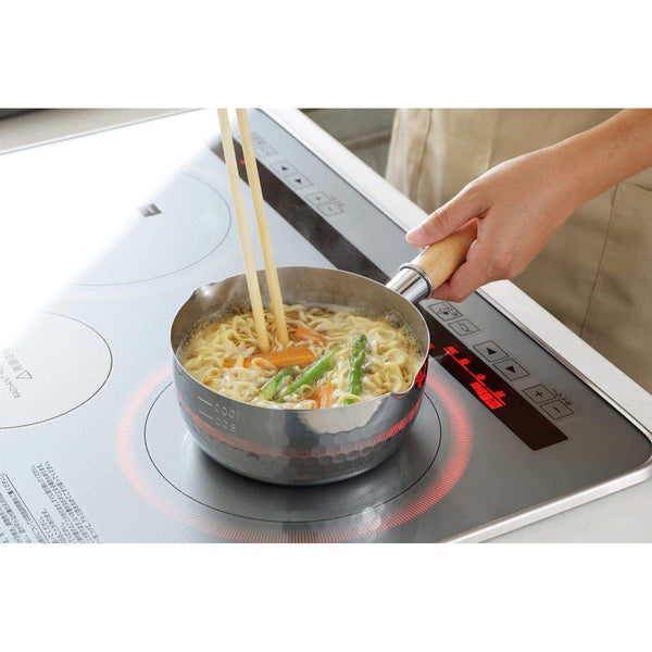 ヨシカワ ユキヒラ ソースパン ステンレス 鍋 1.2クォート 16cm YH6751