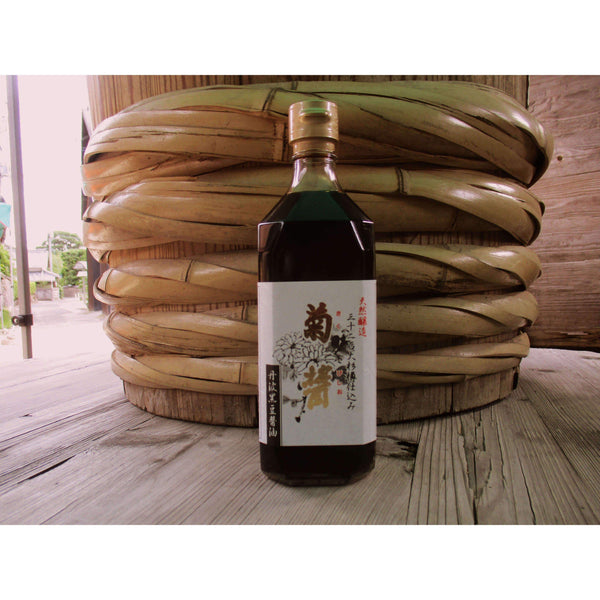 ヤマロク 菊びしお醤油 樽熟成醤油 500ml
