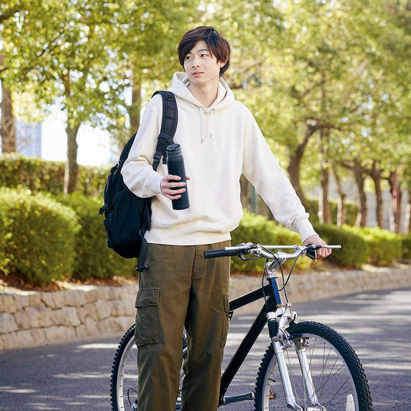 象印 ステンレスマグ 魔法瓶 ネイビー 600ml