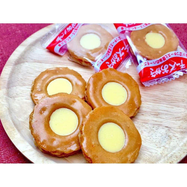 バーボンチーズおかき チーズクリーム入りせんべい 85g