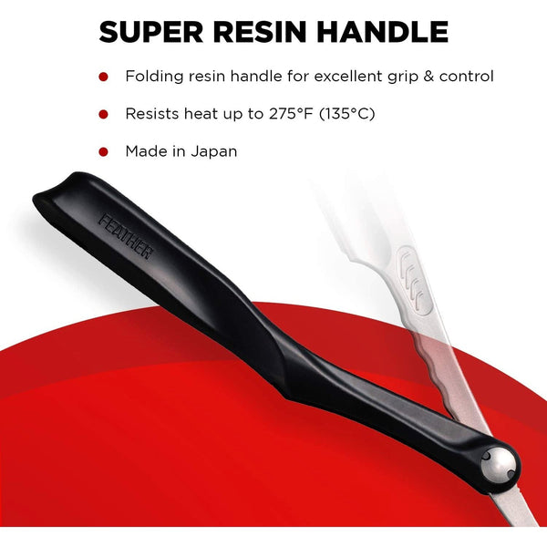 フェザー プロフェッショナル アーティストクラブ カミソリ SS ブラック ACS-RB